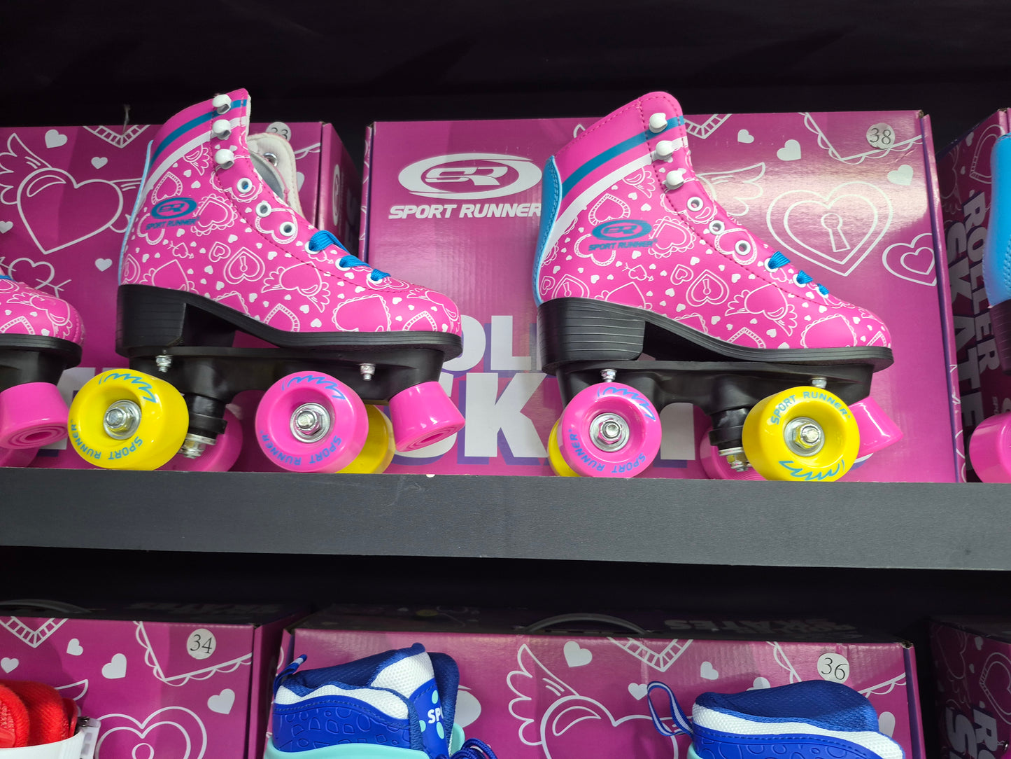 Patin con Accesorios Hp88-Fucsia