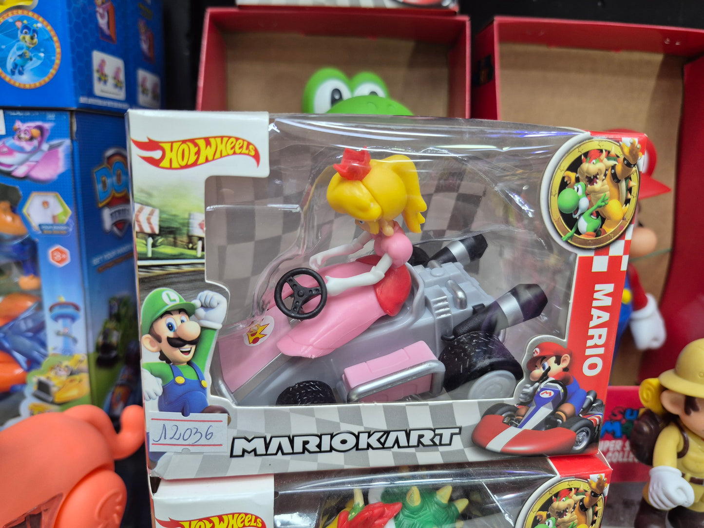 Hot wheels Mario kart